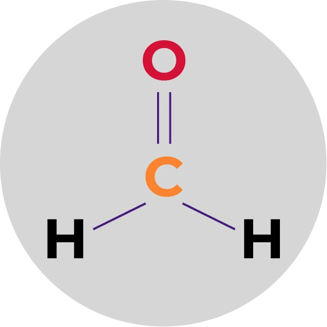 Formaldehyde chemical structure