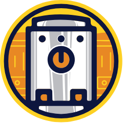 Boilermakers icon with vat