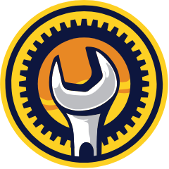 Millwrights icon with wrench